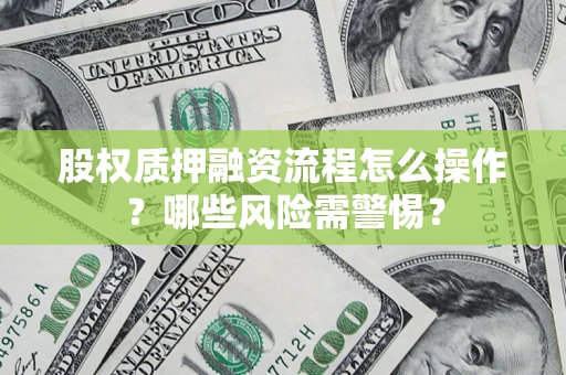 武汉股权质押融资流程怎么操作？哪些风险需警惕？
