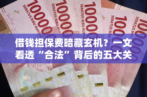 武汉借钱担保费暗藏玄机？一文看透“合法”背后的五大关键陷阱